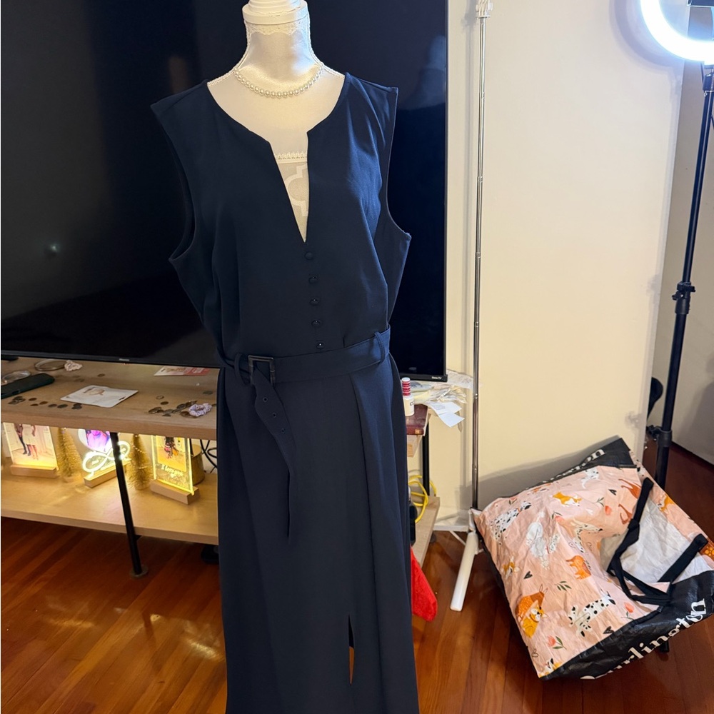 Banana Republic Navy Dress